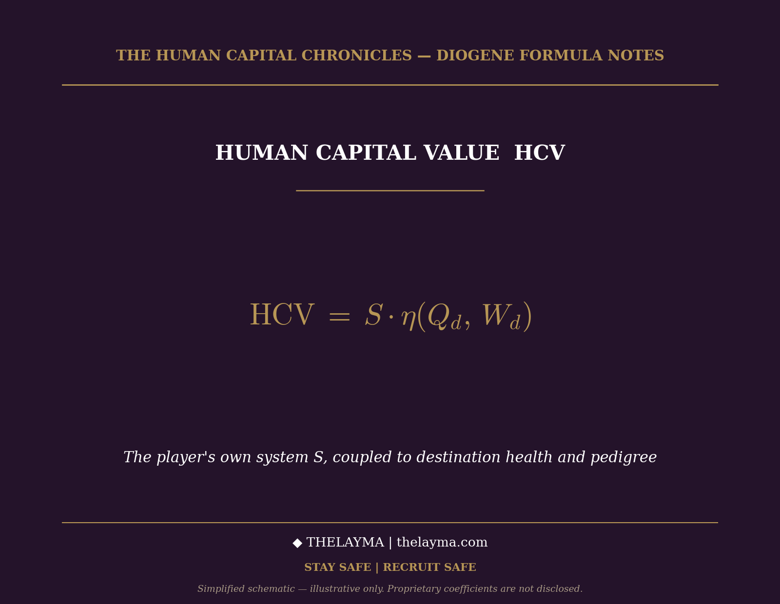 HUMAN CAPITAL VALUE HCV - Thelayma Human Capital Management HUMAN CAPITAL VALUE HCV - Thelayma Human Capital Management